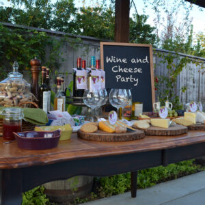Wine & Cheese Tasting Garden Event: in aid of Link Age Southwark: July 6th 2022 (6pm til 9pm)
