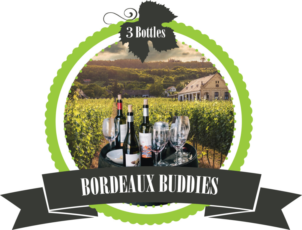 Bordeaux Buddies - monthly case of 3 bottles