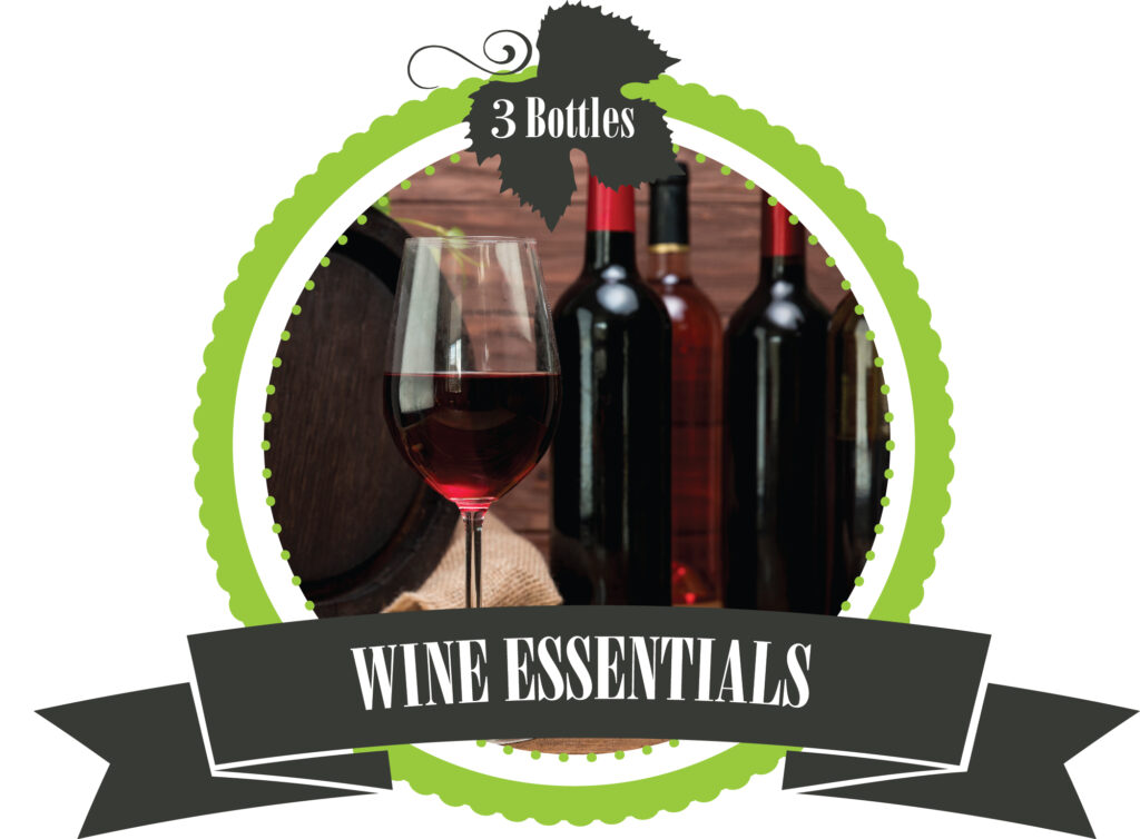 Wine Essentials - monthly case of 3 bottles